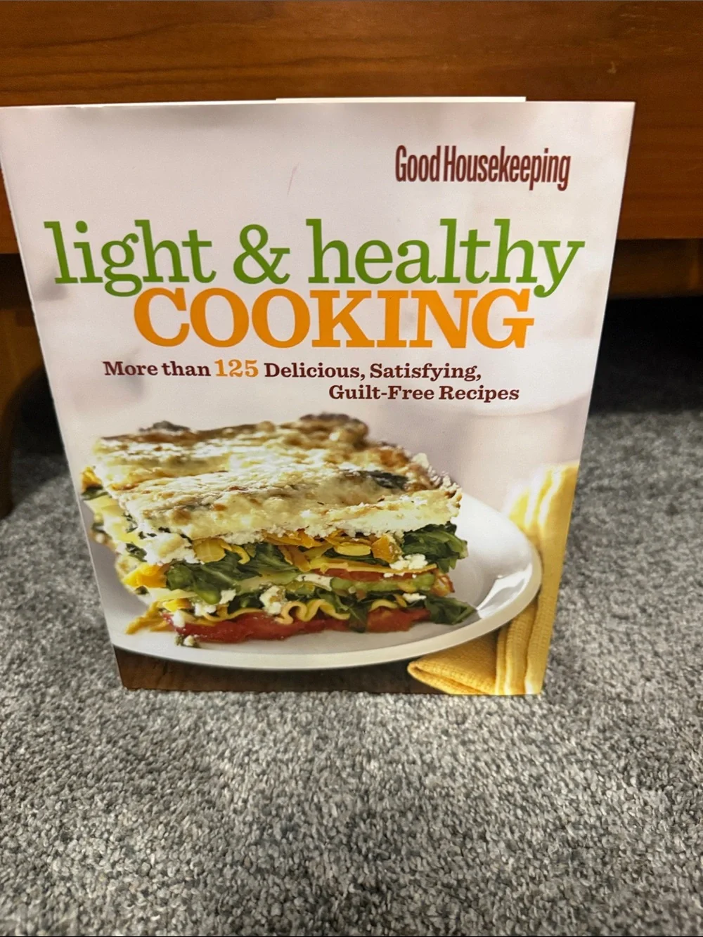 Good Housekeeping Light & Healthy Cooking Cookbook - White/Green/Orange